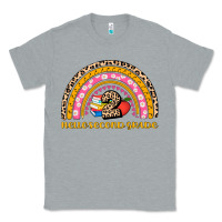 Heather Grey back to school rainbow hello second grade Classic Tee - AdoDesignShop