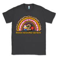 Smoke back to school rainbow hello second grade Classic Tee - AdoDesignShop