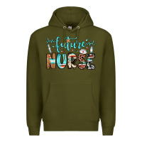 Army Green future nurse Premium Hoodie - JahusDesignShop