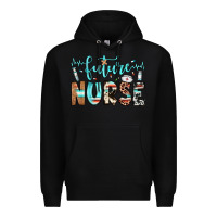 Black future nurse Premium Hoodie - JahusDesignShop