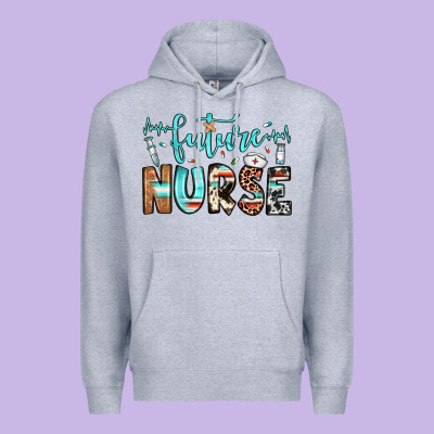 Future Nurse Premium Hoodie Designed By Jahusdesignshop