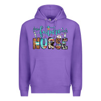 Purple future nurse Premium Hoodie - JahusDesignShop