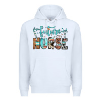 White future nurse Premium Hoodie - JahusDesignShop