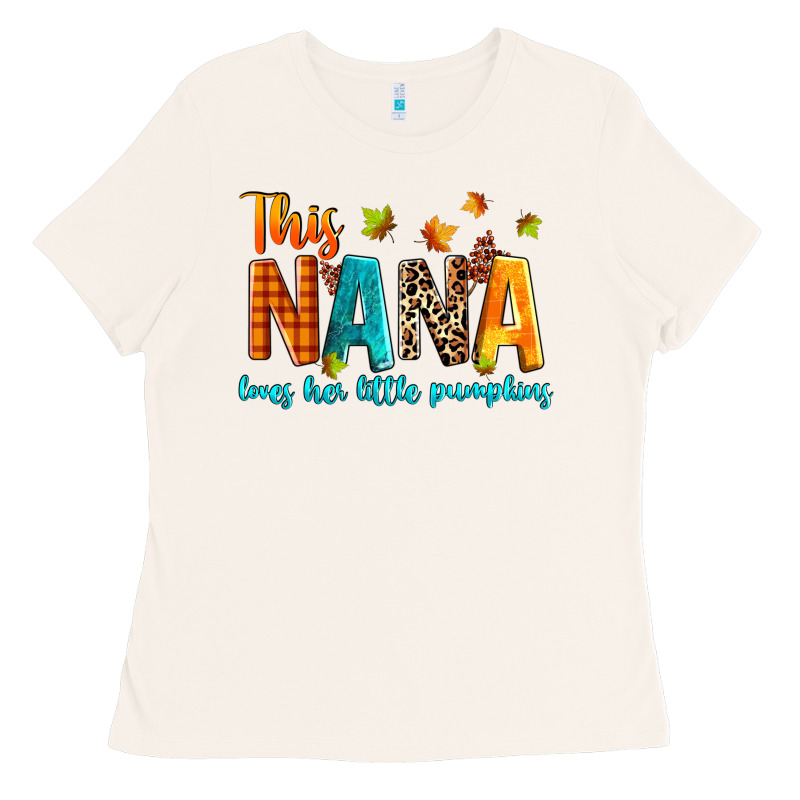 This Nana Loves Her Little Pumpkins Ladies Tee by texasbilliewilder | Teevron