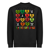 Black what we learn from black history Heavyweight Sweatshirt - MaliasSmallBusiness