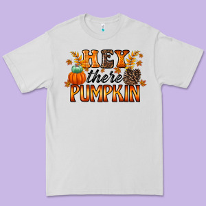 Hey There Pumpkin Premium Tee Designed By Racoondesign