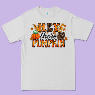 Hey There Pumpkin Premium Tee Designed By Racoondesign