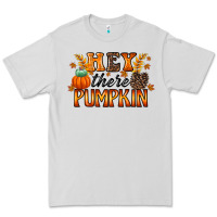 Dove Grey hey there pumpkin Premium Tee - RacoonDesign