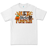 White hey there pumpkin Premium Tee - RacoonDesign