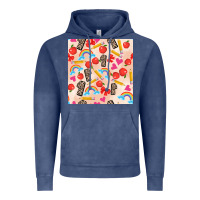 Back To School Seamless Pattern 1 (3600x3600) Vintage Hoodie | Teevron
