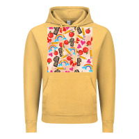Vintage Mustard back to school seamless pattern 1 (3600x3600) Vintage Hoodie - AdoDesignShop