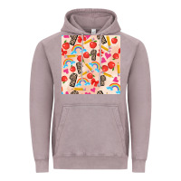 Vintage Zinc back to school seamless pattern 1 (3600x3600) Vintage Hoodie - AdoDesignShop