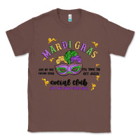 Chestnut mardi gras social club Classic Tee - MaliasSmallBusiness