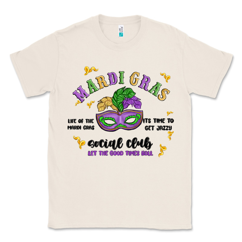 Mardi Gras Social Club Classic Tee by MaliasSmallBusiness | Teevron