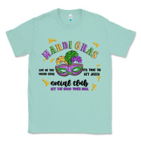 Seafoam mardi gras social club Classic Tee - MaliasSmallBusiness
