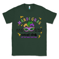 Sports Green mardi gras social club Classic Tee - MaliasSmallBusiness