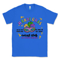 True Royal mardi gras social club Classic Tee - MaliasSmallBusiness