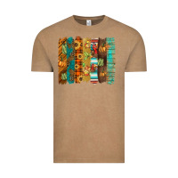 Vintage Coffee thanksgiving brushstroke Vintage Tee - BarkalooDesign