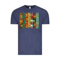 Vintage Denim thanksgiving brushstroke Vintage Tee - BarkalooDesign