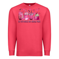 Cardinal In October We Wear Pink with Breast Cancer Coffee Premium Sweatshirt - texasbilliewilder