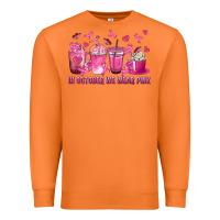 Carrot In October We Wear Pink with Breast Cancer Coffee Premium Sweatshirt - texasbilliewilder