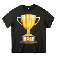 Asphalt throphy cup Heavy Core Tee - FaDigitalArtStudio