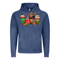 Vintage Denim christmas cookies coffee Vintage Hoodie - Jasminsmagicworld
