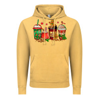 Vintage Mustard christmas cookies coffee Vintage Hoodie - Jasminsmagicworld
