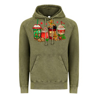 Vintage Olive christmas cookies coffee Vintage Hoodie - Jasminsmagicworld