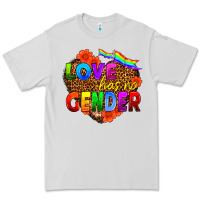Dove Grey love has no gender Premium Tee - HRA Design Shop