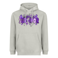 Moon Dust I am a survivor purple ribbon Heavyweight Hoodie - NancyCooperArtShop
