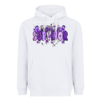 White I am a survivor purple ribbon Heavyweight Hoodie - NancyCooperArtShop