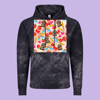 Back To School Seamless Pattern 2 (3600x3600) Vintage Hoodie Designed By Adodesignshop