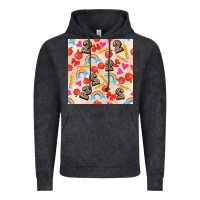 Vintage Black back to school seamless pattern 2 (3600x3600) Vintage Hoodie - AdoDesignShop