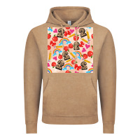 Vintage Coffee back to school seamless pattern 2 (3600x3600) Vintage Hoodie - AdoDesignShop