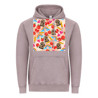 Vintage Zinc back to school seamless pattern 2 (3600x3600) Vintage Hoodie - AdoDesignShop