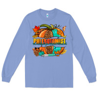 Colony Blue Phlebotomist pumpkin Long Sleeve Tee - NancyCooperArtShop