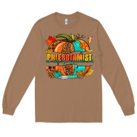 Toasted Coconut Phlebotomist pumpkin Long Sleeve Tee - NancyCooperArtShop