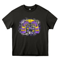 Asphalt halloween rainbow Heavy Core Tee - CowhideDigitalArt