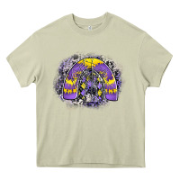 Mossy halloween rainbow Heavy Core Tee - CowhideDigitalArt
