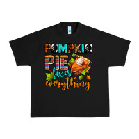 Black pumpkin pie fixes everything Urban Heavy Tee - AdoDesignShop
