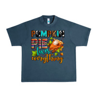 Midnight Navy pumpkin pie fixes everything Urban Heavy Tee - AdoDesignShop