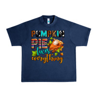 Navy pumpkin pie fixes everything Urban Heavy Tee - AdoDesignShop