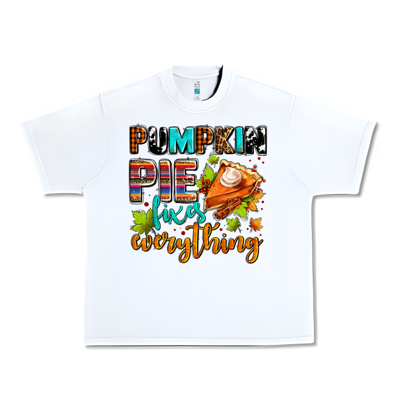 Pumpkin Pie Fixes Everything Urban Heavy Tee by AdoDesignShop | Teevron