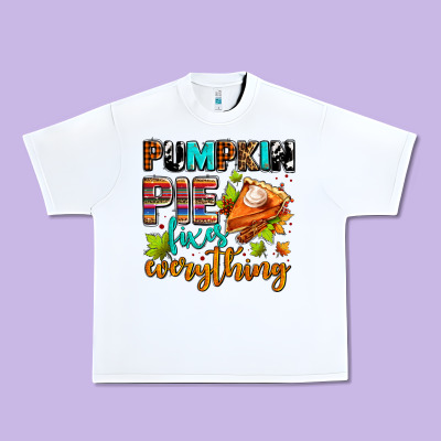 Pumpkin Pie Fixes Everything Urban Heavy Tee Designed By Adodesignshop