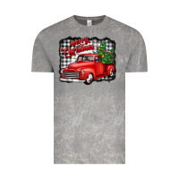 Cloud Rock merry christmas red truck christmas trees Vintage Tee - Jasminsmagicworld
