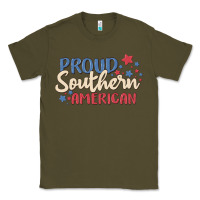 Army Green proud southern american Classic Tee - MaliasSmallBusiness