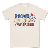 Natural proud southern american Classic Tee - MaliasSmallBusiness