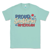 Seafoam proud southern american Classic Tee - MaliasSmallBusiness