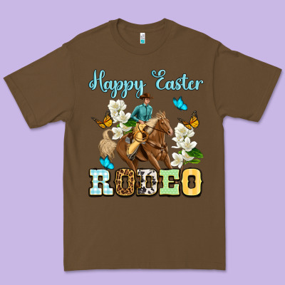 Happy Easter Rodeo Premium Tee Designed By Oliviacreatesart